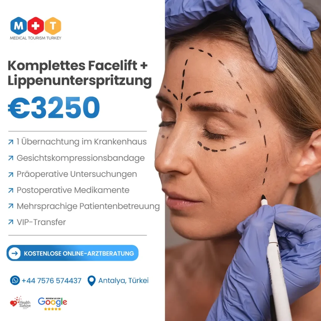 Vollständiges Facelifting in der Türkei