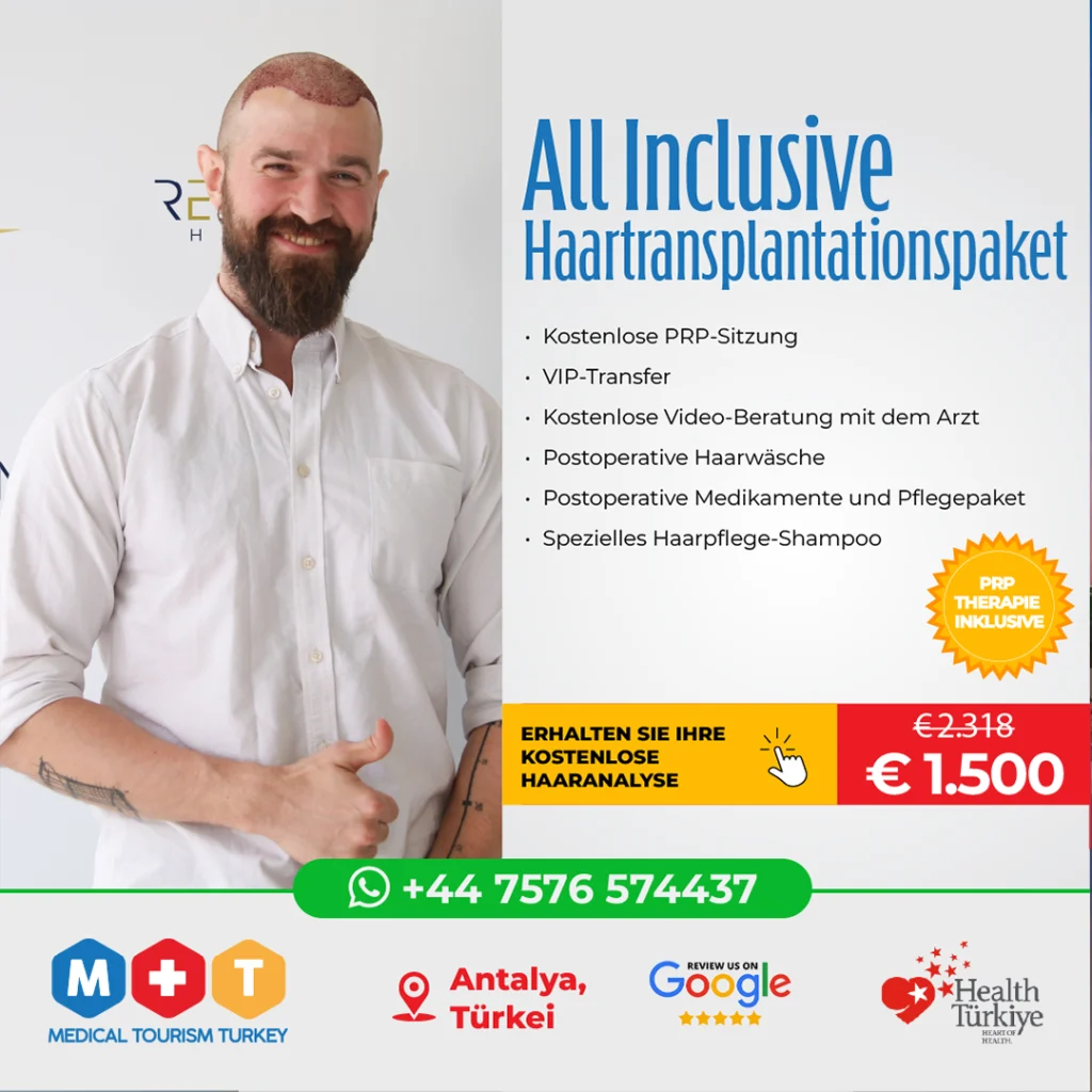 Haartransplantation in Antalya
