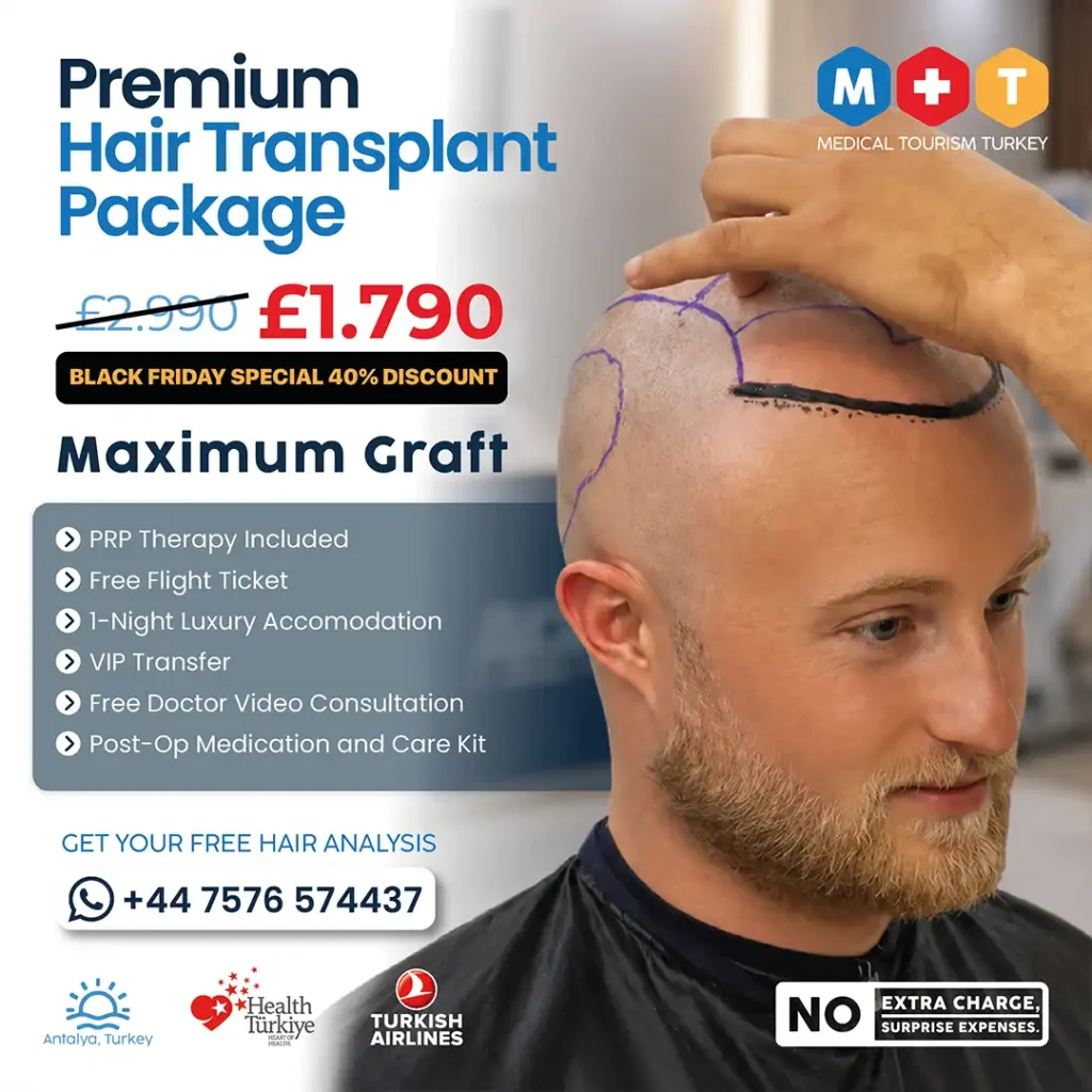 Premium Hair Transplant in Turkey